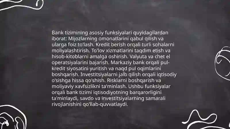 Pul muomalasi kredit va banklar 4