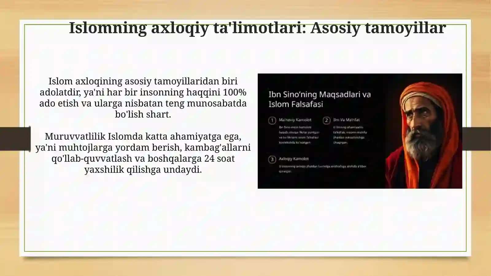 Sharqmutafakkirlarining Islomdinininginsonkamolotigata'sirihaqidagig'oyalari 4