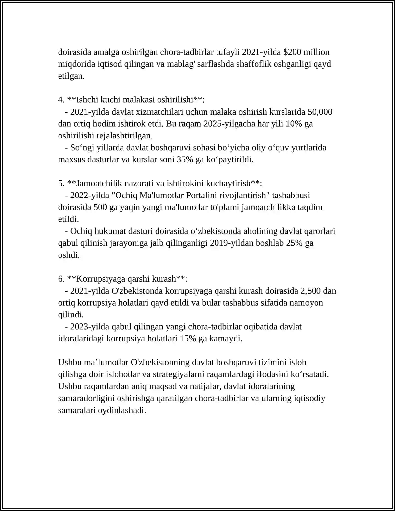 2017-2021. YILLARDA O'ZBEKISTONNI RIVOJLATRISHDAGI HARAKATLAR STRATEGIYASI 4
