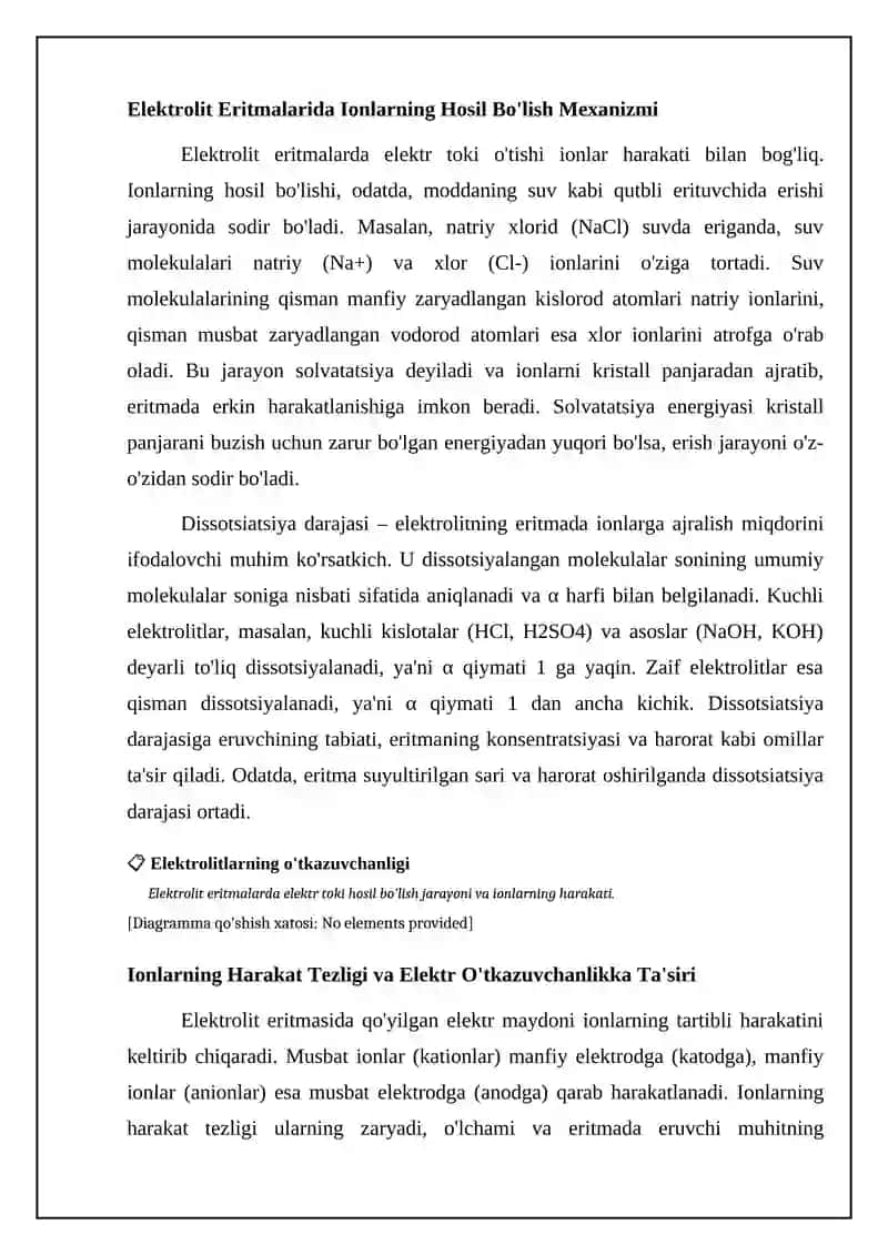 Suyuqliklarda elektr toki 4