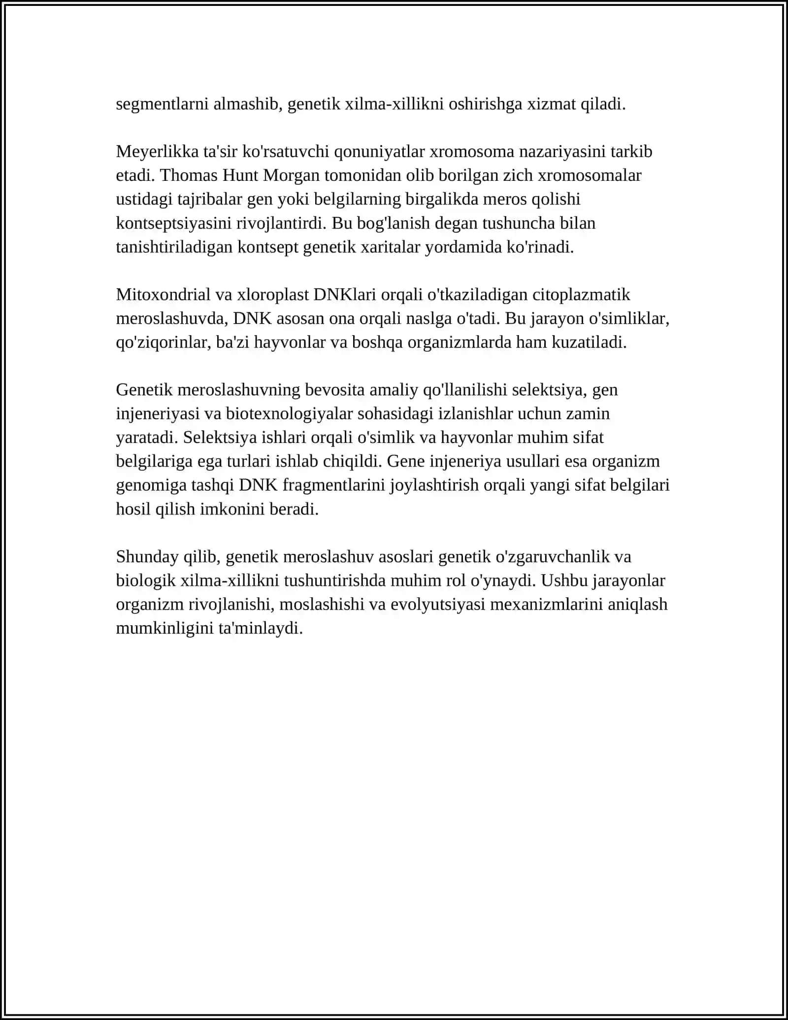 ODAM GENETIKASI 4
