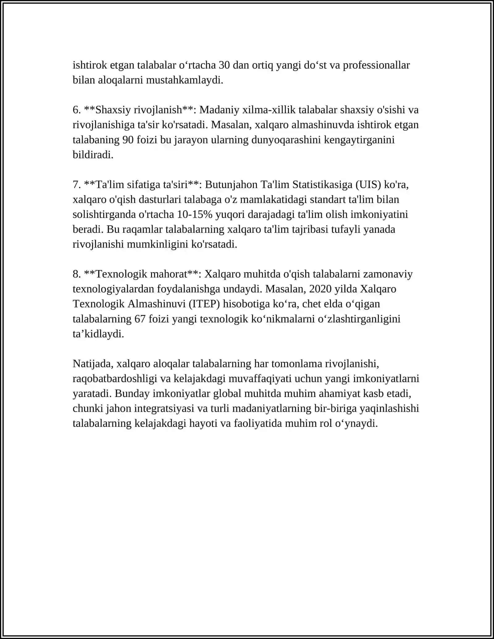 TALABALAR JAMOASIDA KROOS MADANIY MUNOSABATLARNING IJTIMOIY PSIXOLOGIK XUSUSIYATLARI 4
