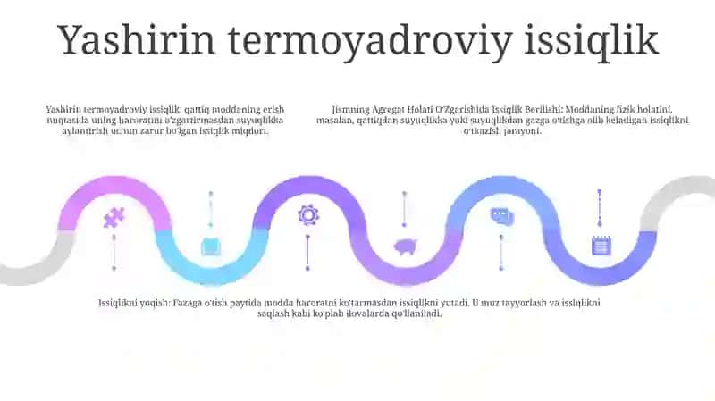 Jismning Agregat Holati O‘Zgarishida Issiqlik Berilishi 4