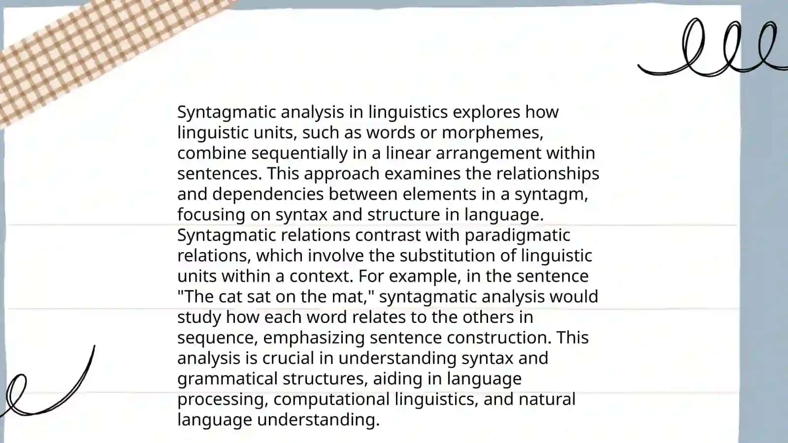 Paradigmatic Relations in Lexical Semantics 4