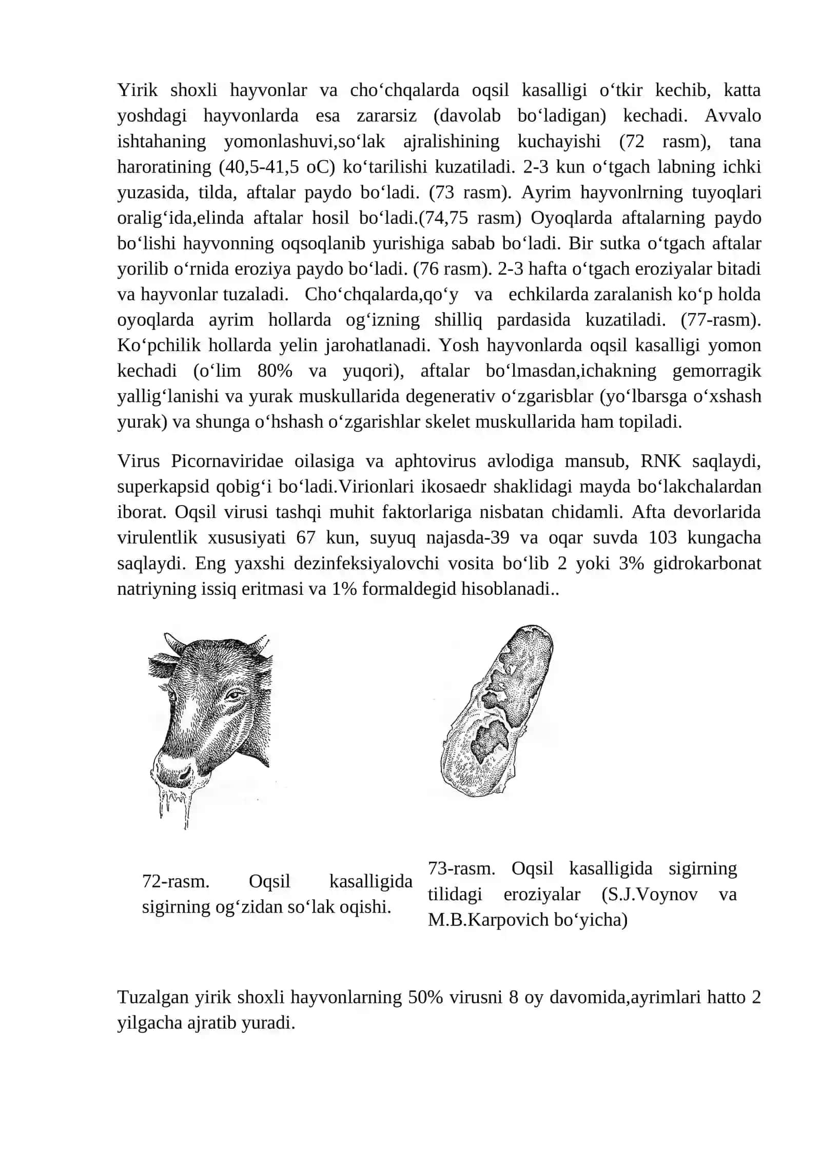 Oqsil kasalligiga laboratoriyada diagnoz qo‘yish mavzusida laboratoriya mashg‘uloti bo‘yicha ishlanma 4