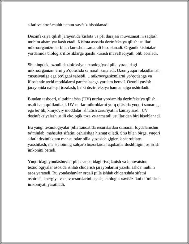 PILLANI DASTLABKI ISHLASHDA QOLLANILADIGAN YANGI ZAMONAVIY YONALISHLAR 4