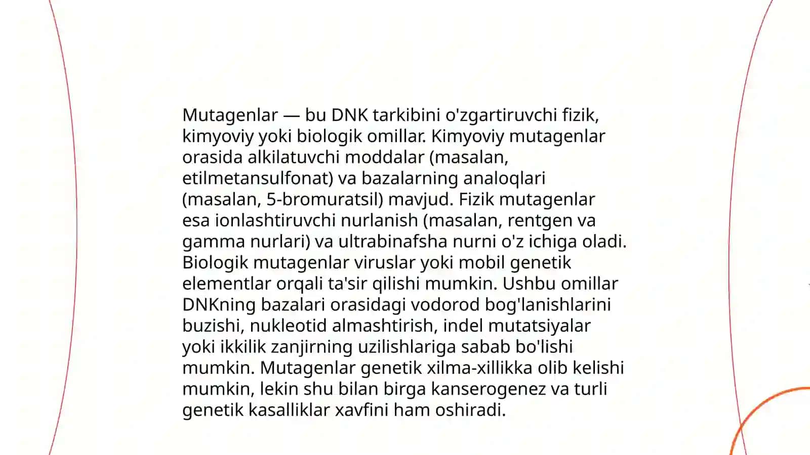 Kimyoviy mutagenlar bilan DNK ni shikastlanishi 4