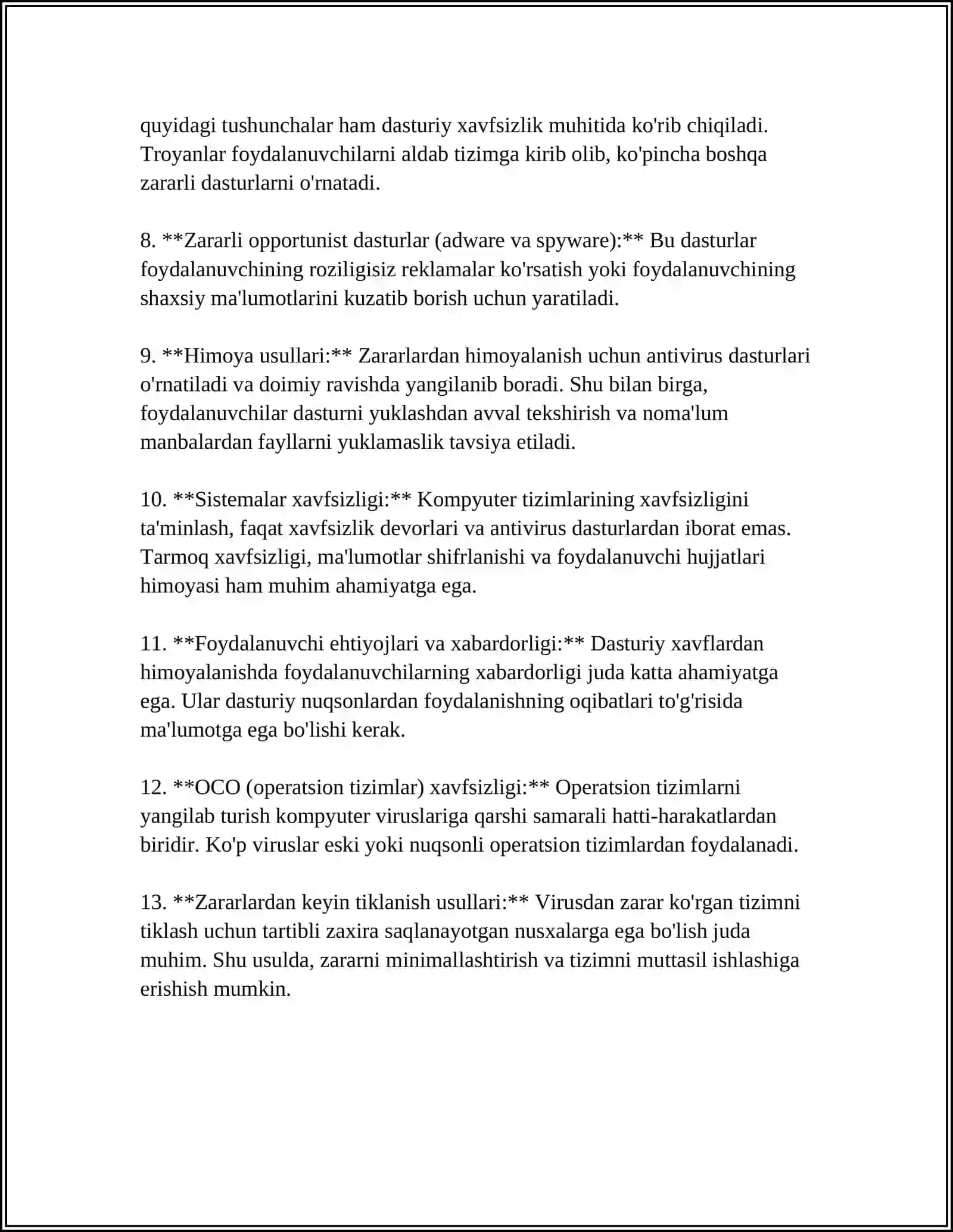 DASTURIY KOMPYUTER VIRUSLARI 4