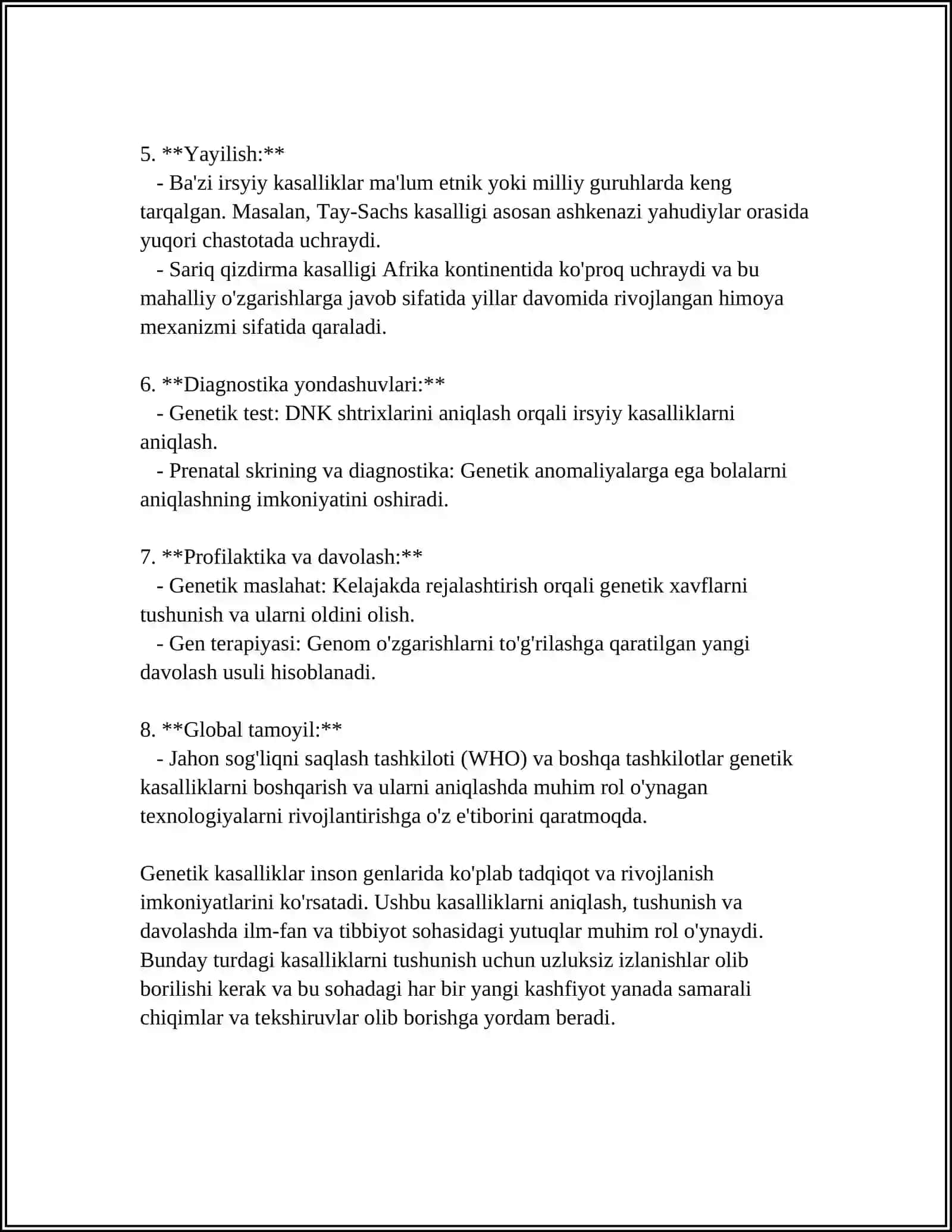 Bolaning jismoniy yoki ruhiy rivojlanishidagi nuqsonlarning kelib chiqish sababları 4