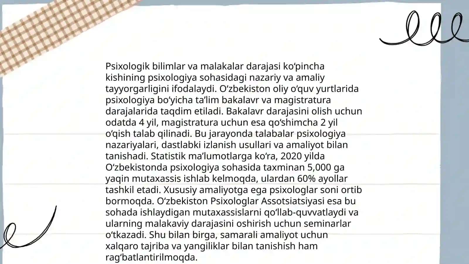 Psixolog mutaxasisning kasbiy xususiyatlari 4