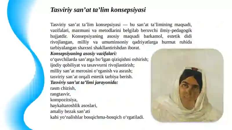 Mustaqillik yillaridagi tasviriy san’atni o’qitish 4