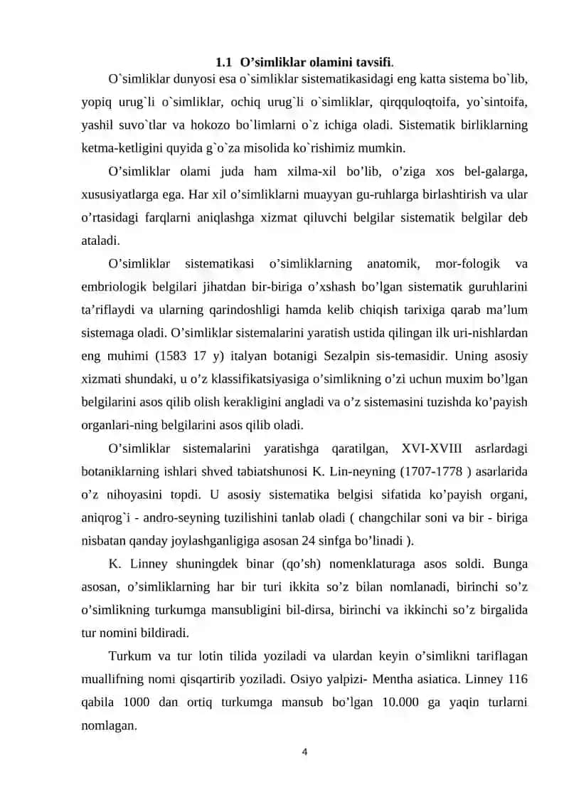 YASHIL SUVO’TLAR BO’LIMINING O’ZBEKISTONDA TARQALGAN TURLARI 4