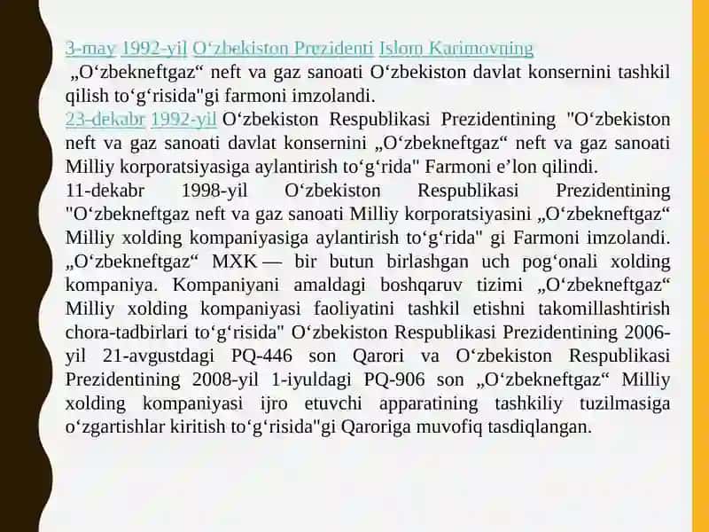 Mustaqillik yillarida Oʻzbekiston Respublikasi makro iqtisodiy koʻrsatkichlari tarixi 4