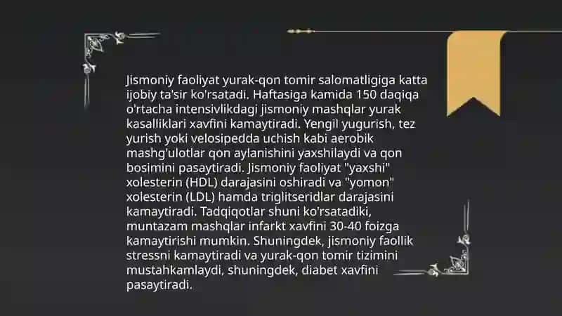Jismoiniy tarbiyaning salomatlikka ta'siri 4