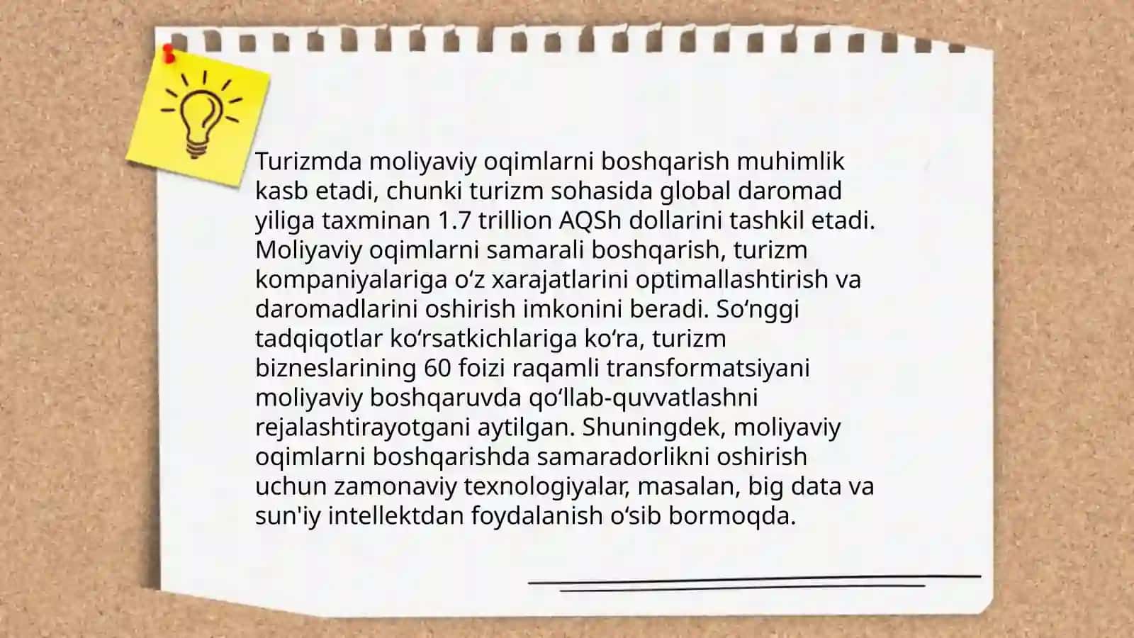Turizmda moliyaviy Logistika 4