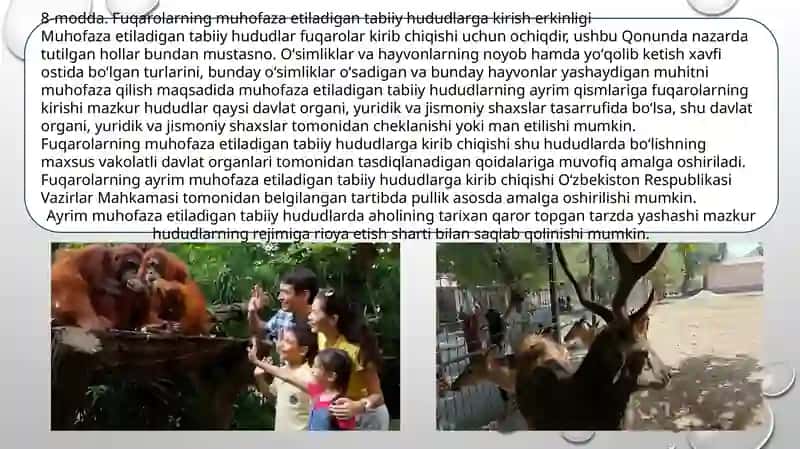 Muhofaza etiladigan tabiiy hududlar to'g'risida qonun 4