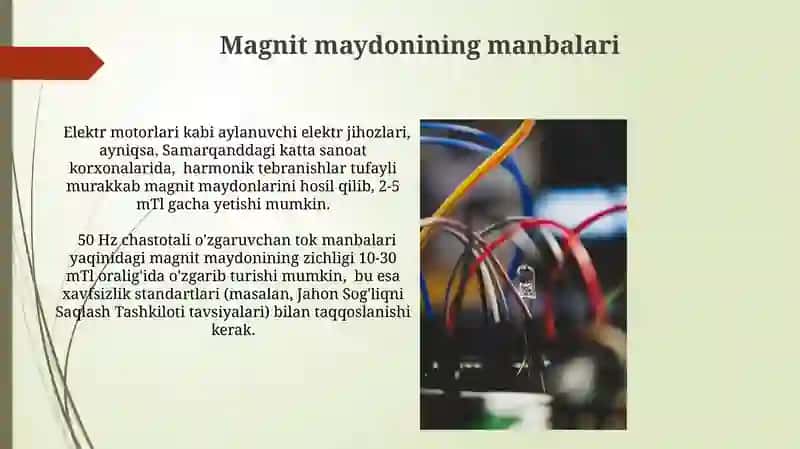 Elektr Xonasi Magnit Maydoni 4