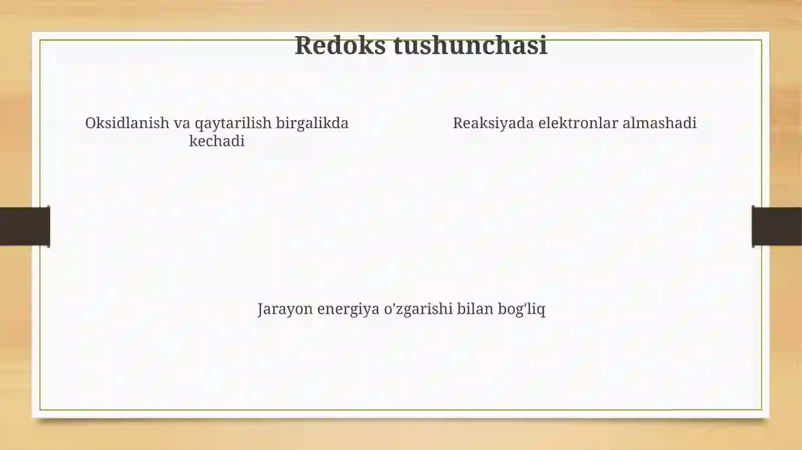 Oksidlanish-qaytarilishreaksiyalari.Qaytaruvchivaoksidlovchilar 4