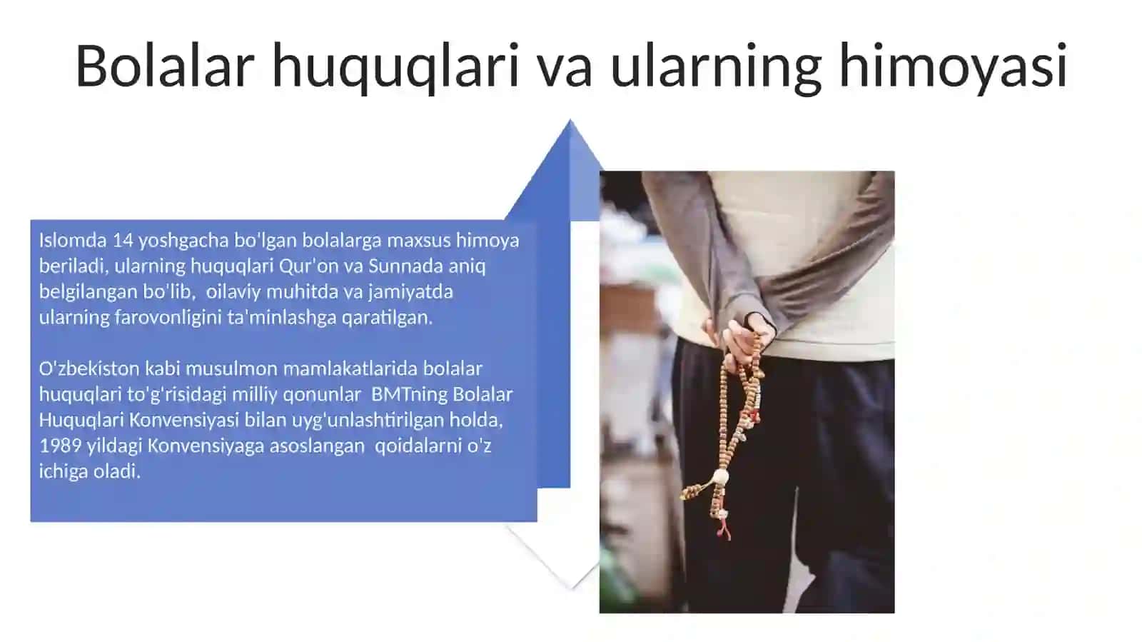 Islomda inson huquq va erkinliklarini ta'minlashning ōziga xos jihatlari 4