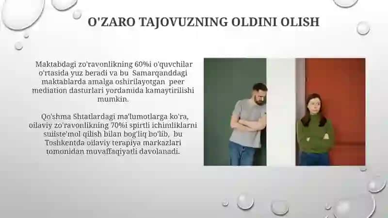 O'zaro tajovuzdan himoyalanish 4