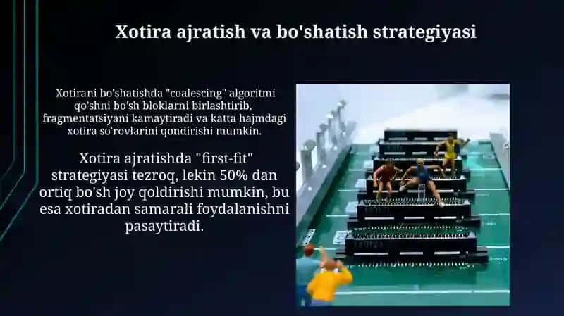 Operatsion tizimlarda xotira bilan ishlash 4