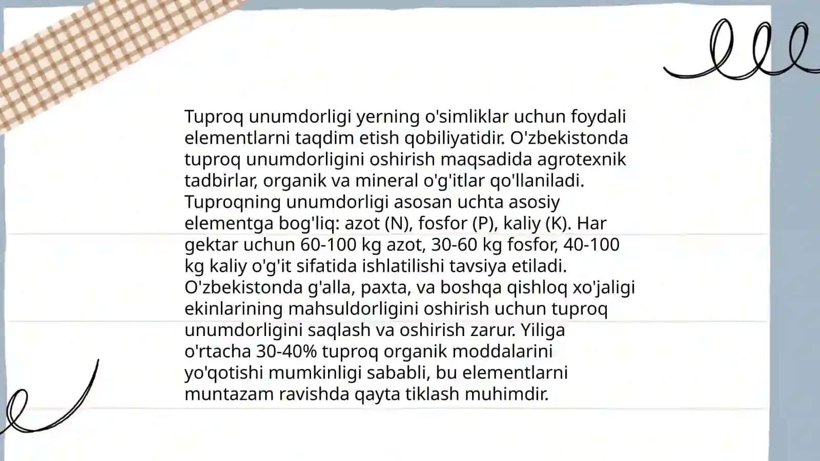 O'zbekiston tuproqlari 4