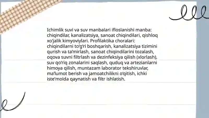 Inson salomatligiga salbiy taʼsir etuvchi omillar va ularni oldini olish 4