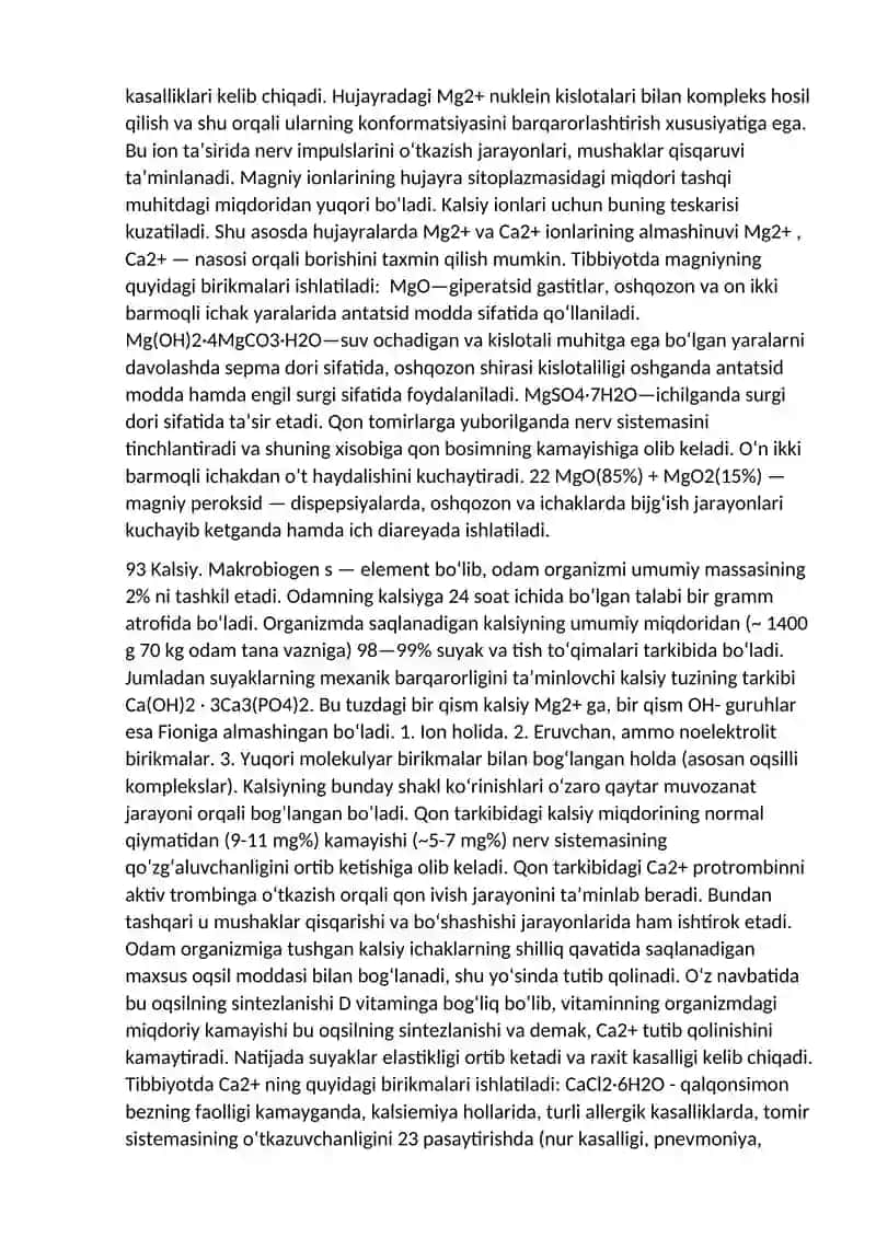 Litiy miqdori tashqi va ichki muhitda 4