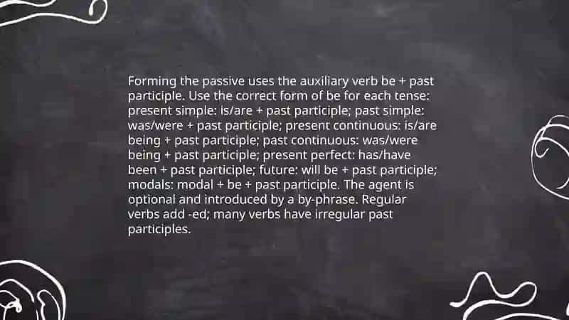 Passive voice 4