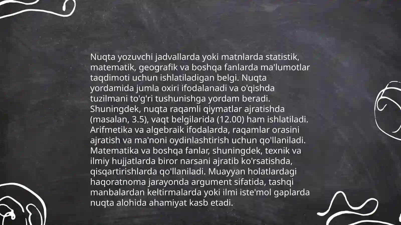 Punktuatsiyaga oid berilgan materiallar tahlili 4