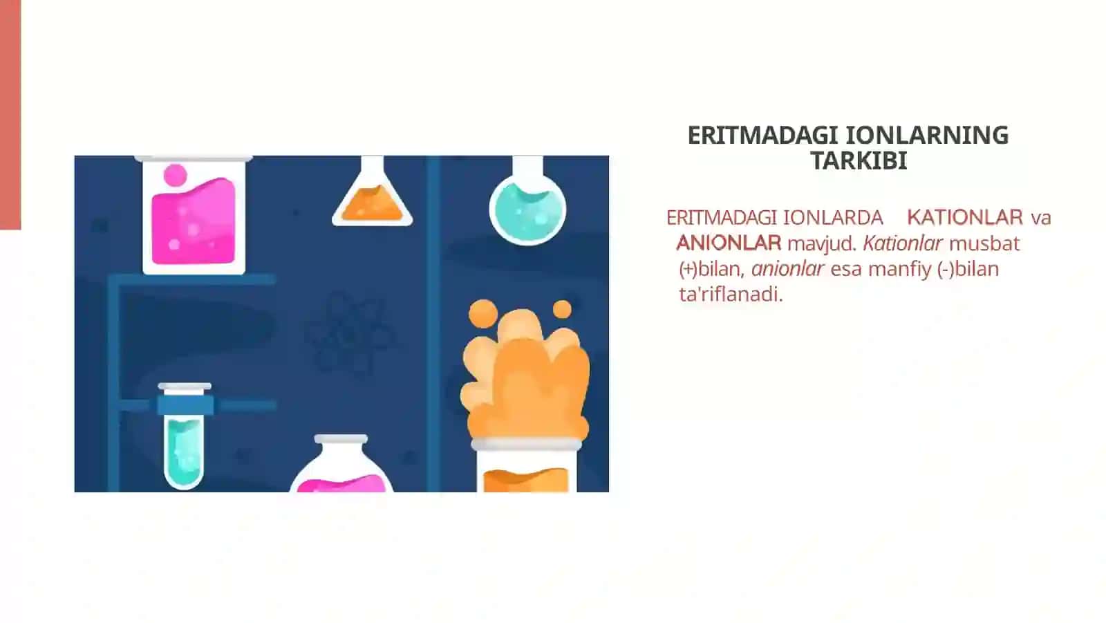 ERITMADAGI IONLARNING GIDRATLANISHI VAGIDROKSIANIONLARNING HOSIL BO'LISHI: TAHLIL VAMUSTAQILLIKLAR 4