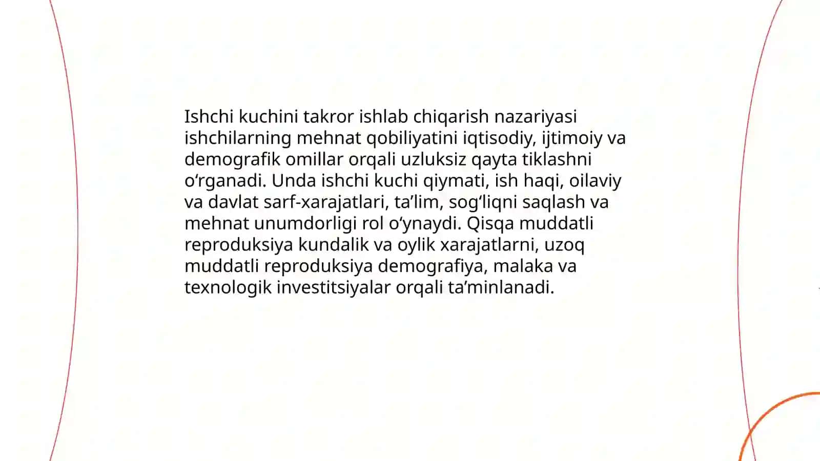 Yalpi ishchi kuchi va uni takror ishlab chiqarish 4