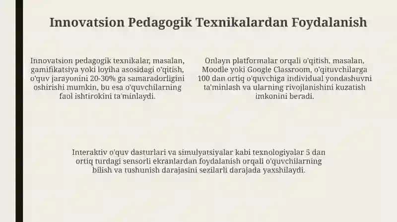 Pedagogik takt va pedagogik texnika haqida tushuncha 4