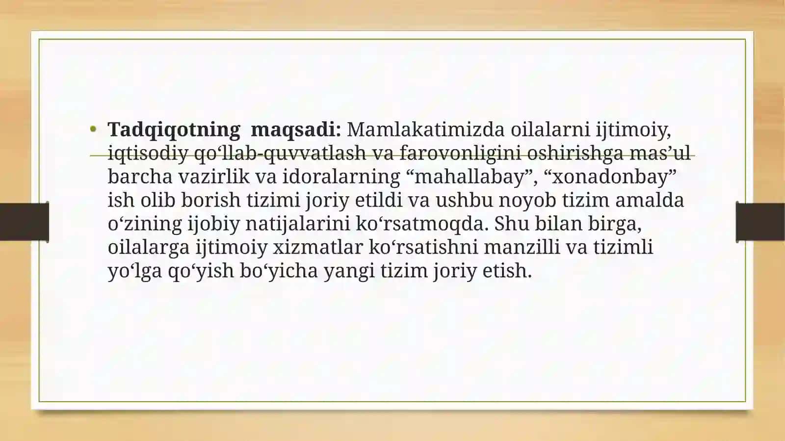 OILA KODEKSI:MAZMUN VA MOHIYATI 4