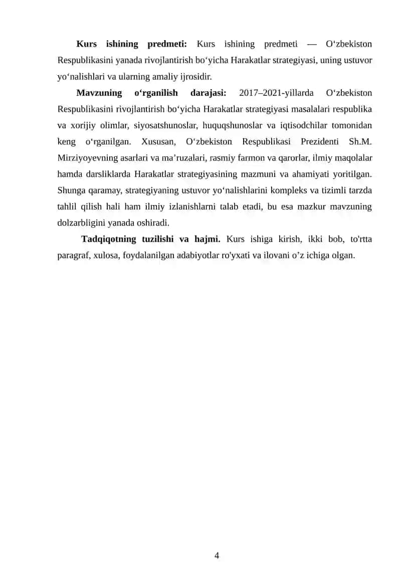 2017-2021-YILLARDA O‘ZBEKISTON RESPUBLIKASINI YANADA RIVOJLANTIRISH BOʻYICHA HARAKATLAR STRATEGIYASI VA  UNDA BELGILANGAN USTUVOR YOʻNALISHLAR 4