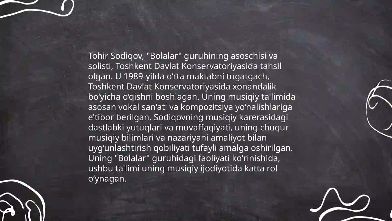 To‘hir Sodiqovning bolaligi 4