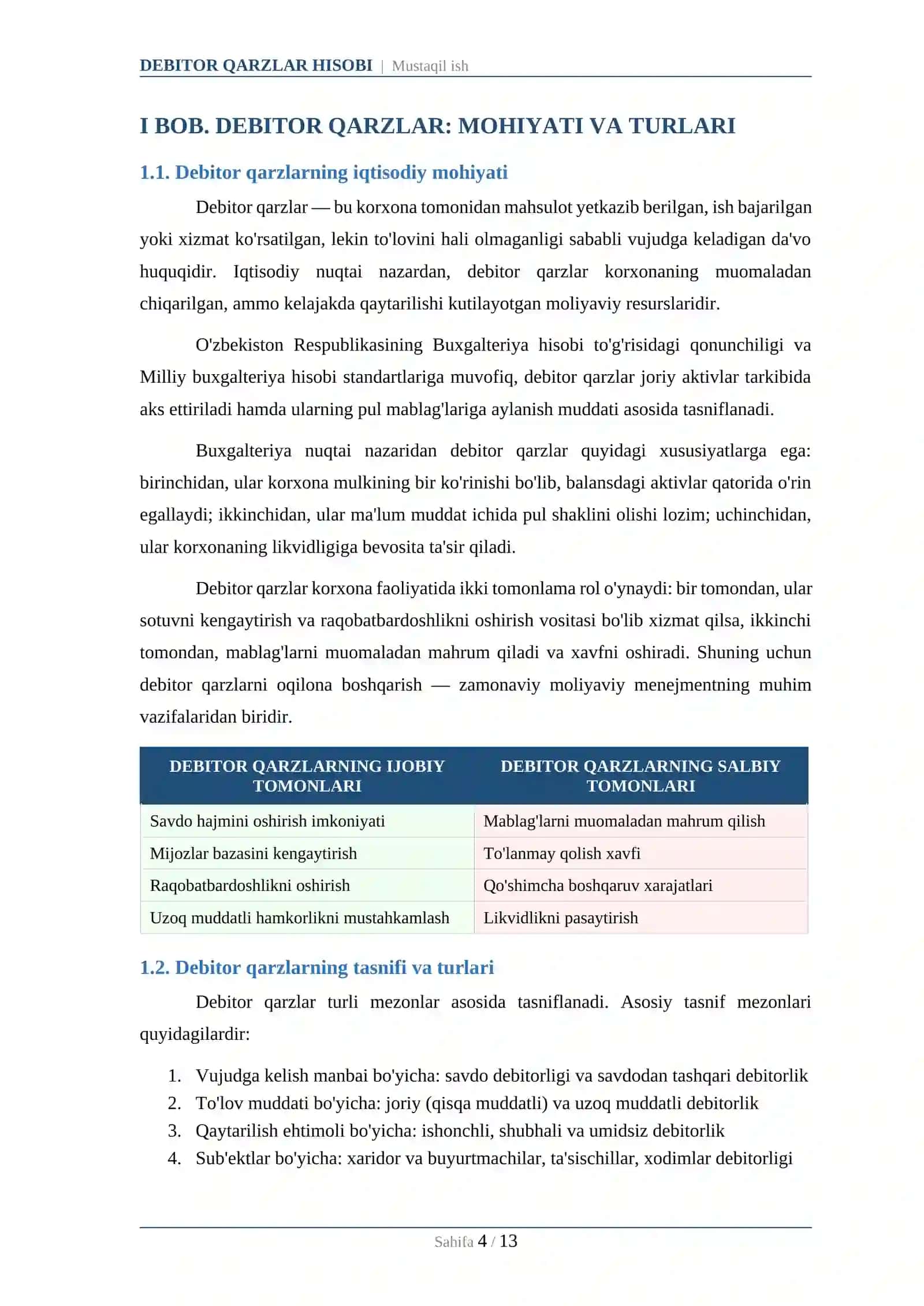 DEBITOR QARZLAR HISOBI 4