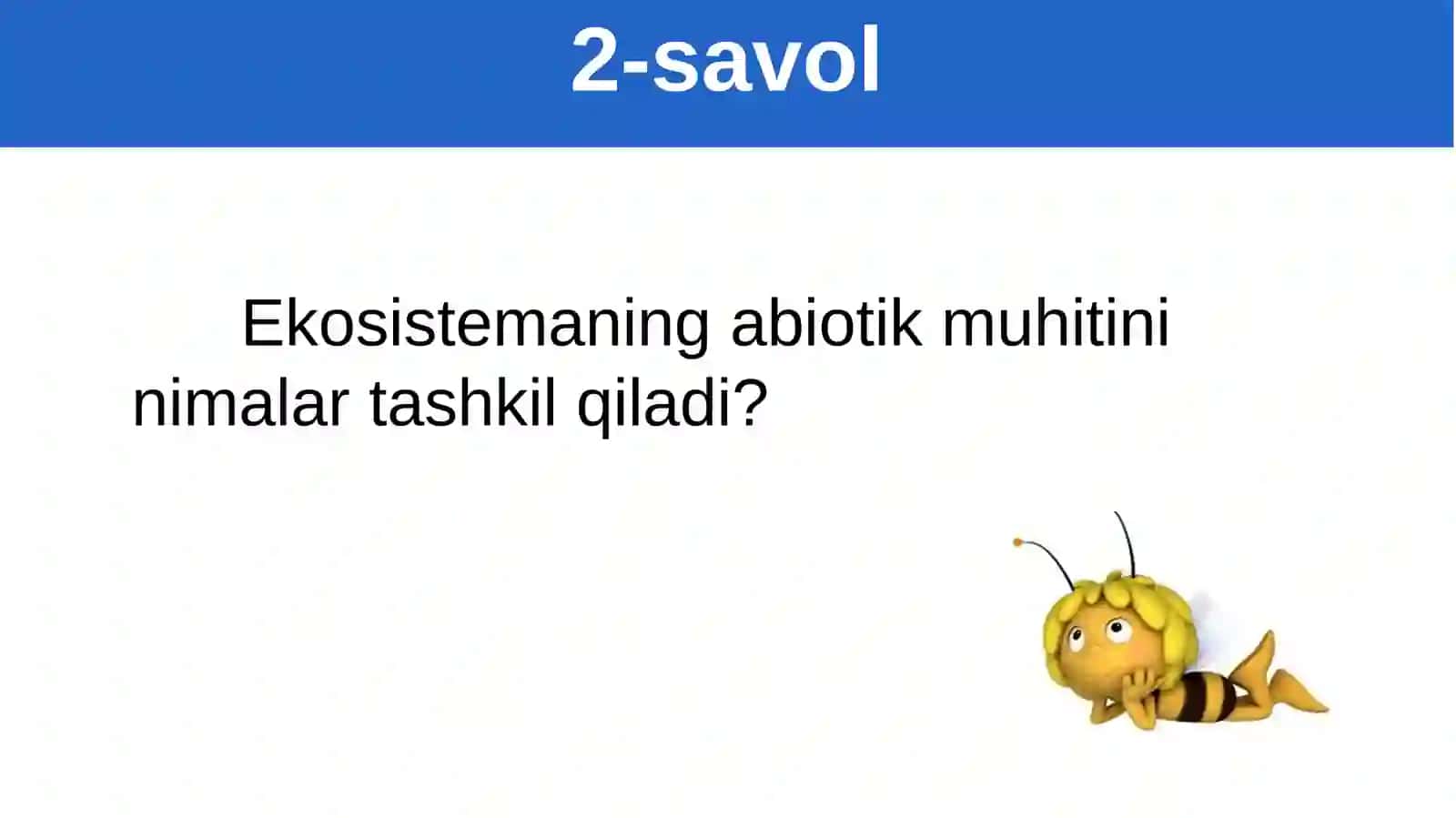 Tirik organizmlarning yashash muhitlari 4