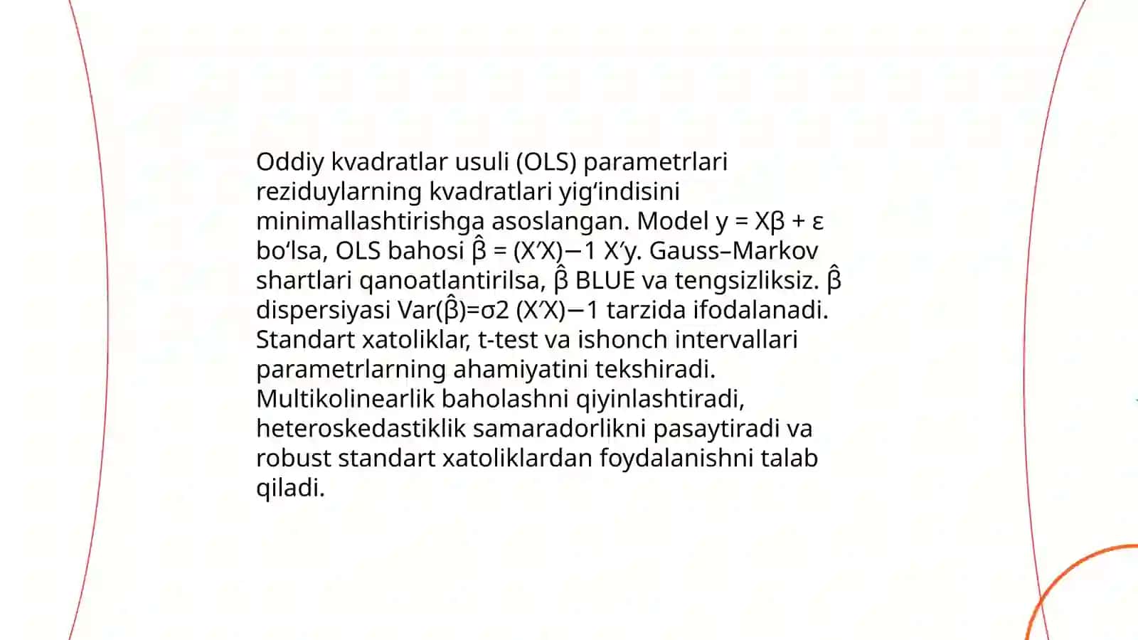 Koʻp omilli regressiya tahlili va uning qoʻllanish sohasi 4