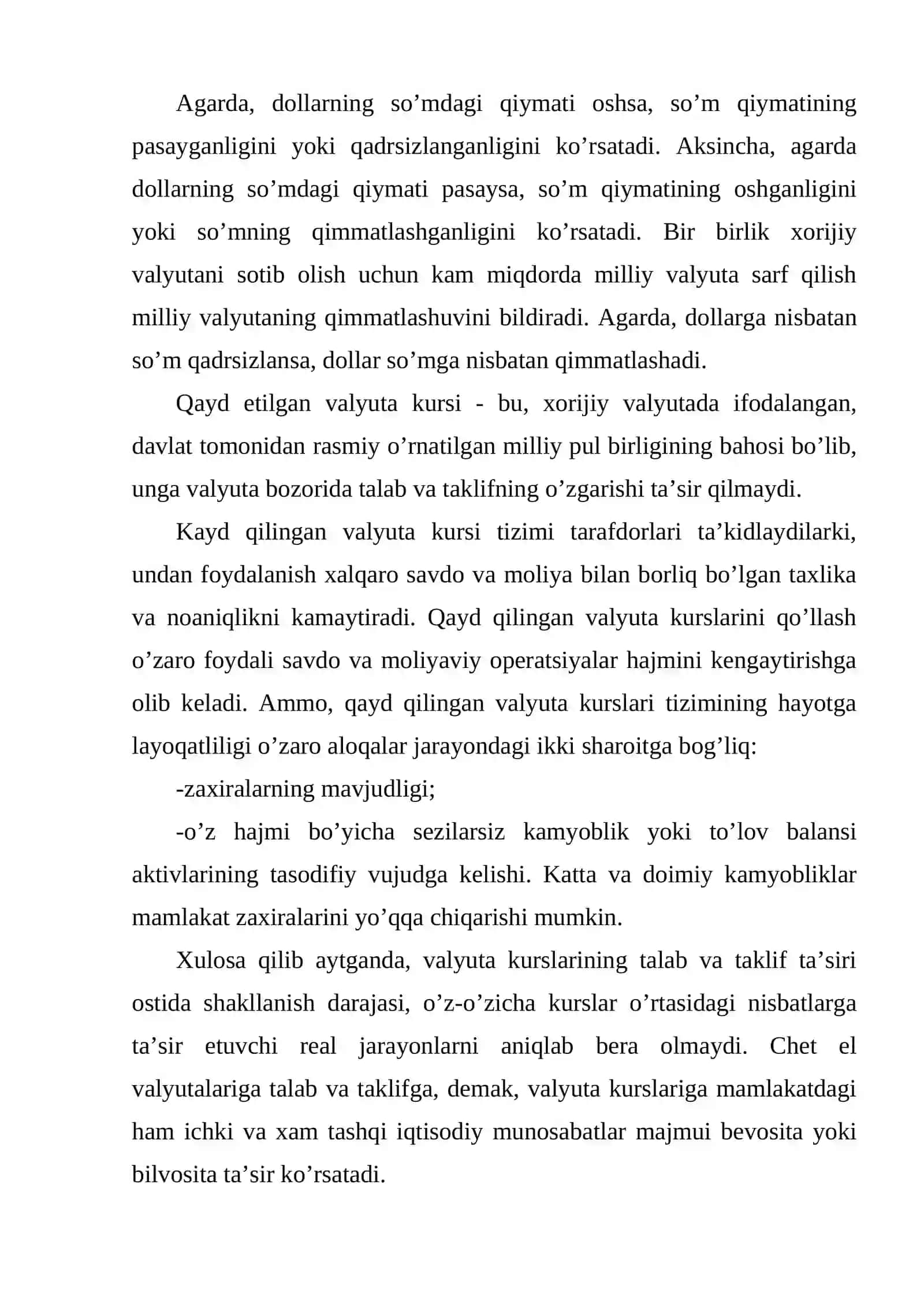 Valyuta kursi 4
