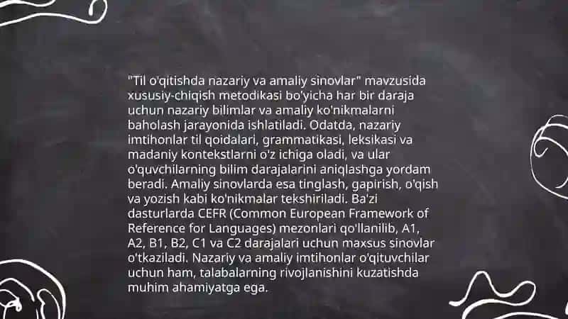 Til o'qitishga oid ilmiy tadqiqotlarda tajriba va sinov ishlarini olib borish 4