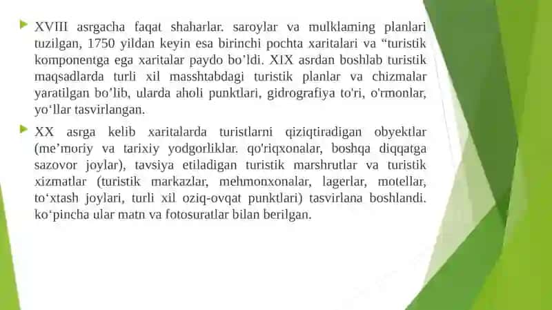 TURISTIK XARITALARNI LOYIHALASH VA TUZISH 4