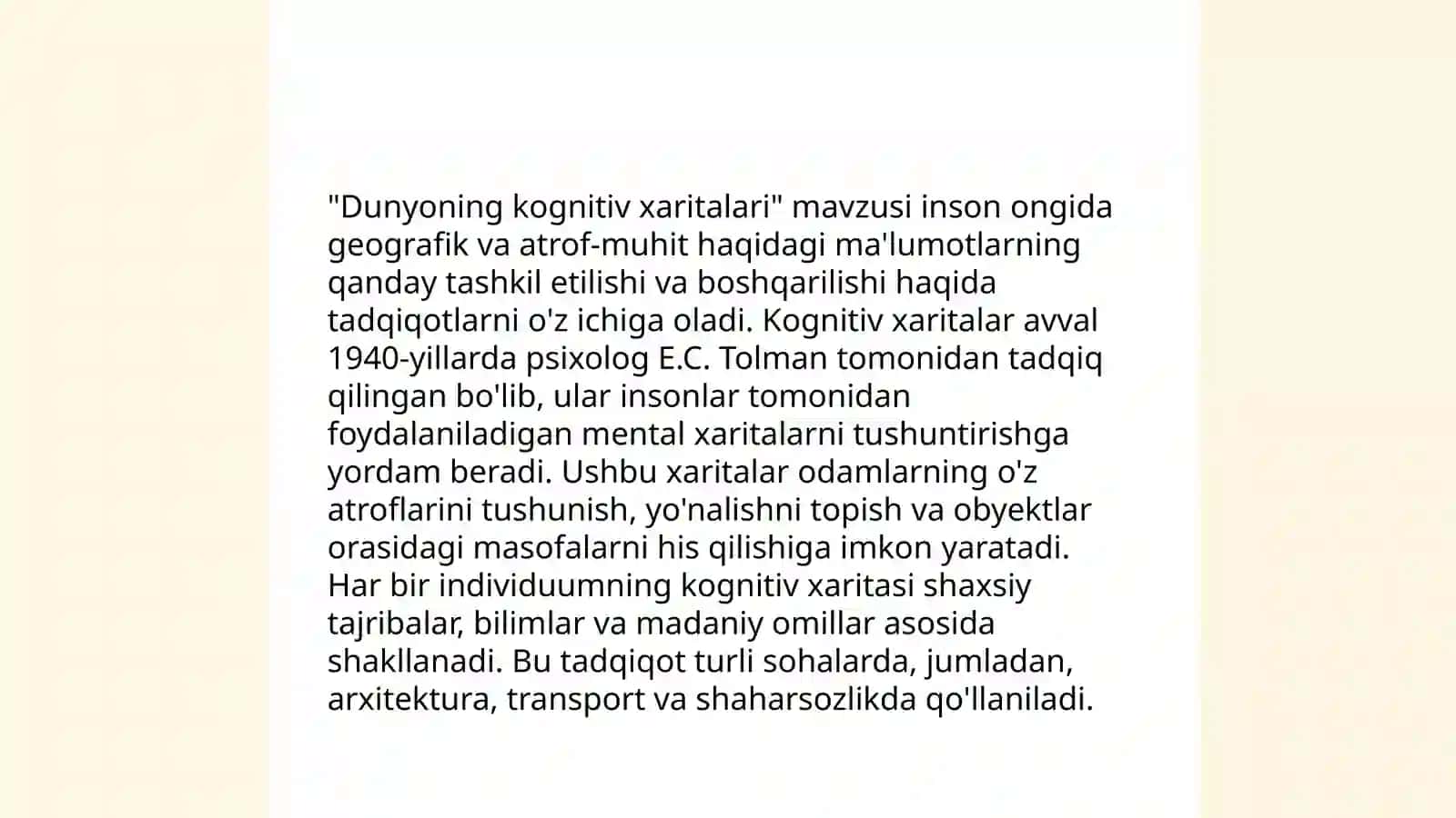 Xotira yondashuvlarining asosiy jarayonlari 4