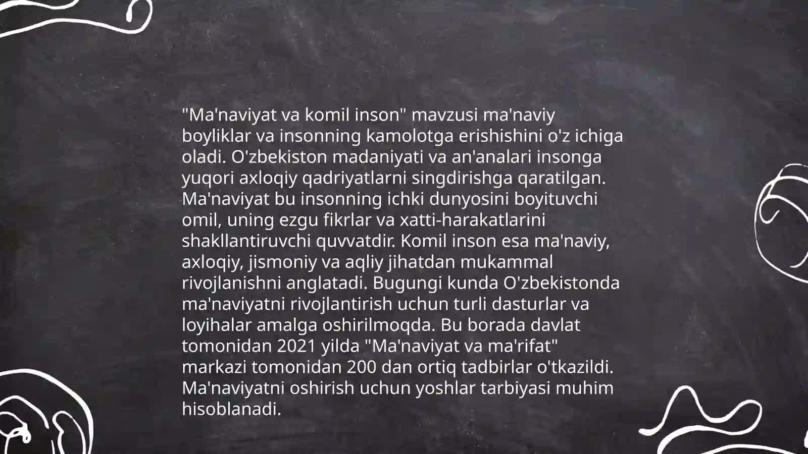 Komil inson haqida qarashlar 4