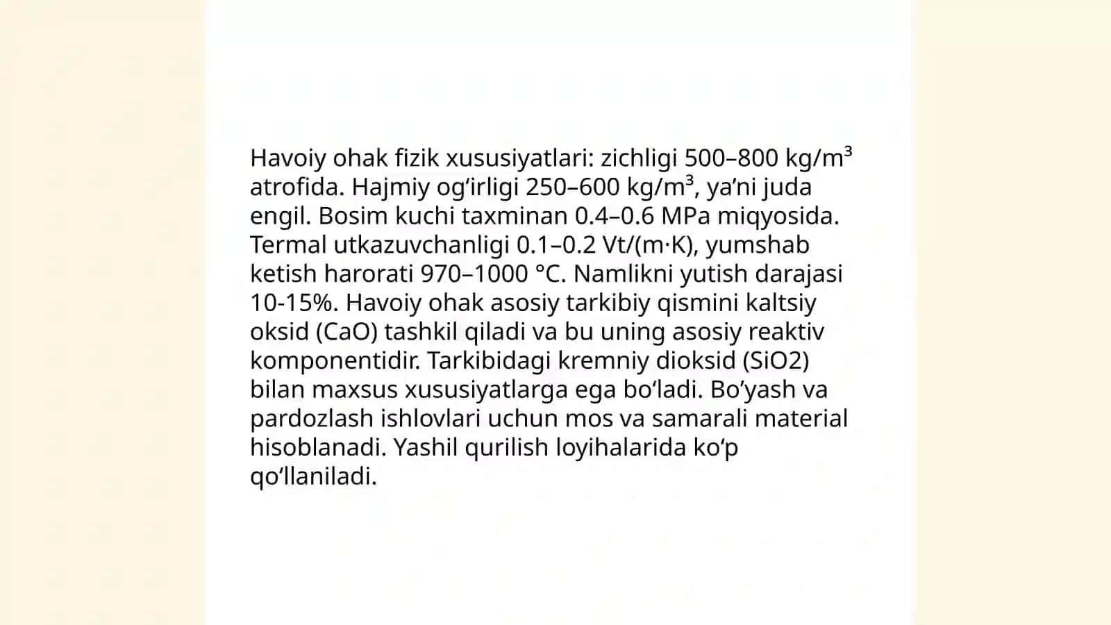 Havoda qotuvchi bog'lovchi moddalar 4