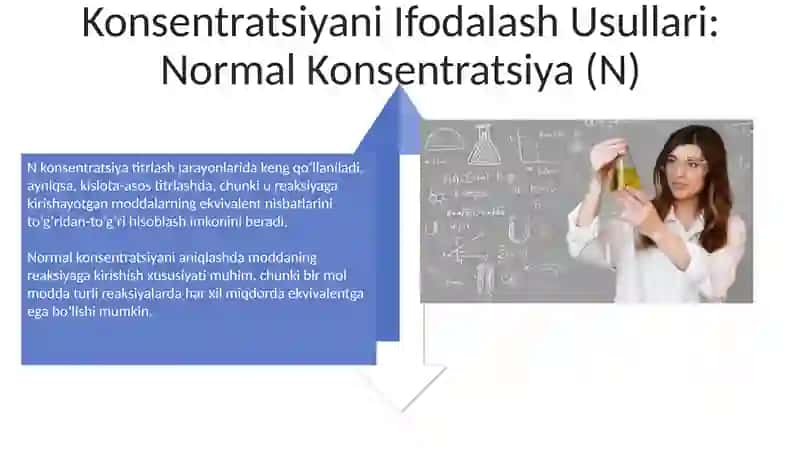 Eritma Tayyorlash Masalalari (Molyar Konsentratsiya) 4