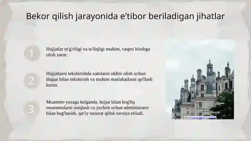 Mehnat shartnomasini bekor qilishni rasmiylashtirish 4