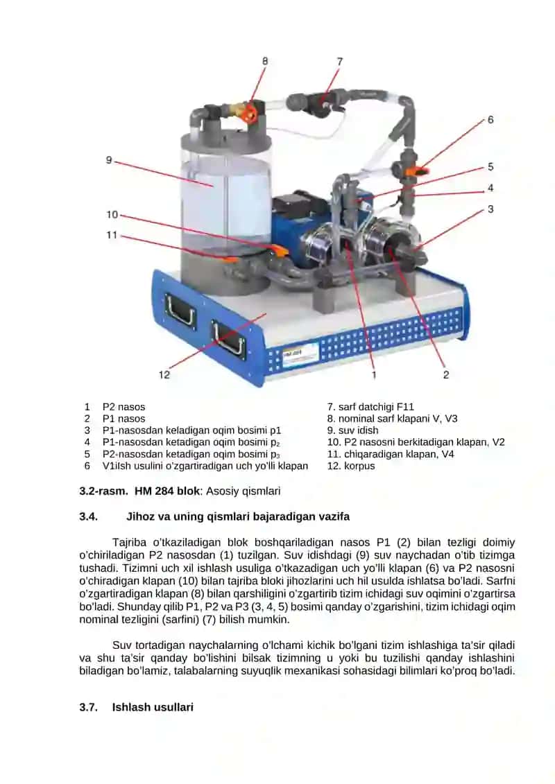 Nasoslarnini paralel va ketma-ket ulash 4