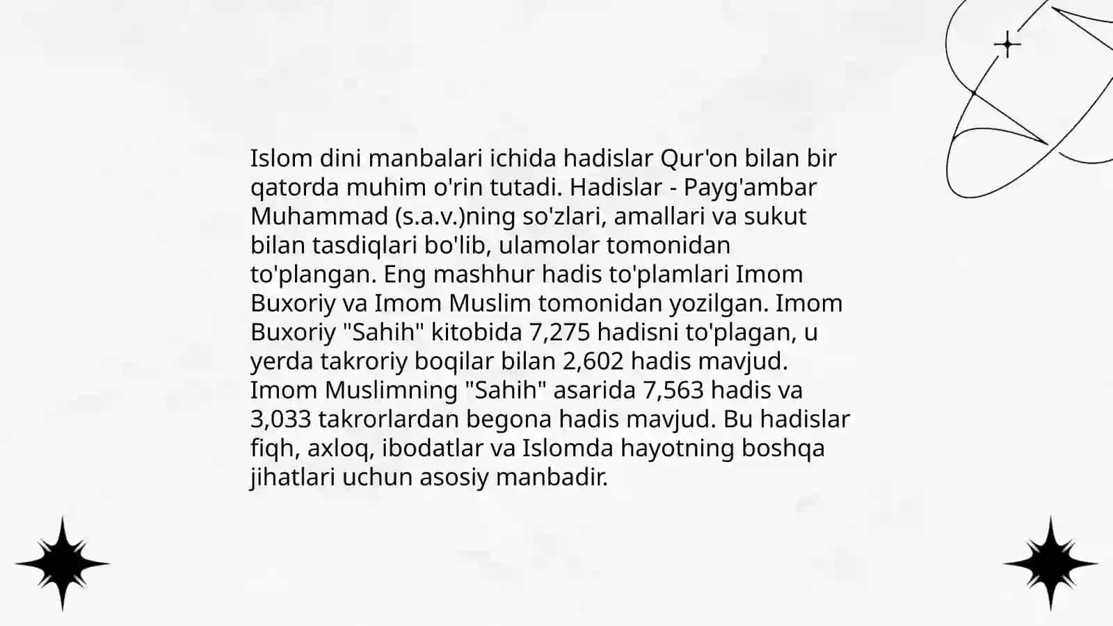 Islom dini manbalari aqidaviy maktablari va ularning hozirgi davrdagi ahamiyatga 4