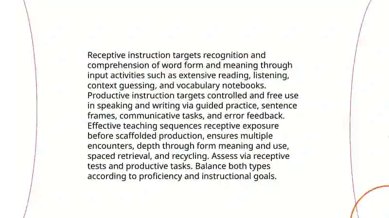 Teaching vocabulary 4